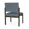Lesro Lenox Armless Guest Chair, 22.5 in W 24.5 in L 32 in H LS1102 - alternate 3